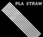 Corn starch 100% biodegradable PLA drinking straw, PLA straw for cold drink