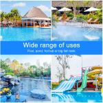Inground Pool Cleaning Kit Deluxe 18" 45cm Swimming Pool Wall Brush