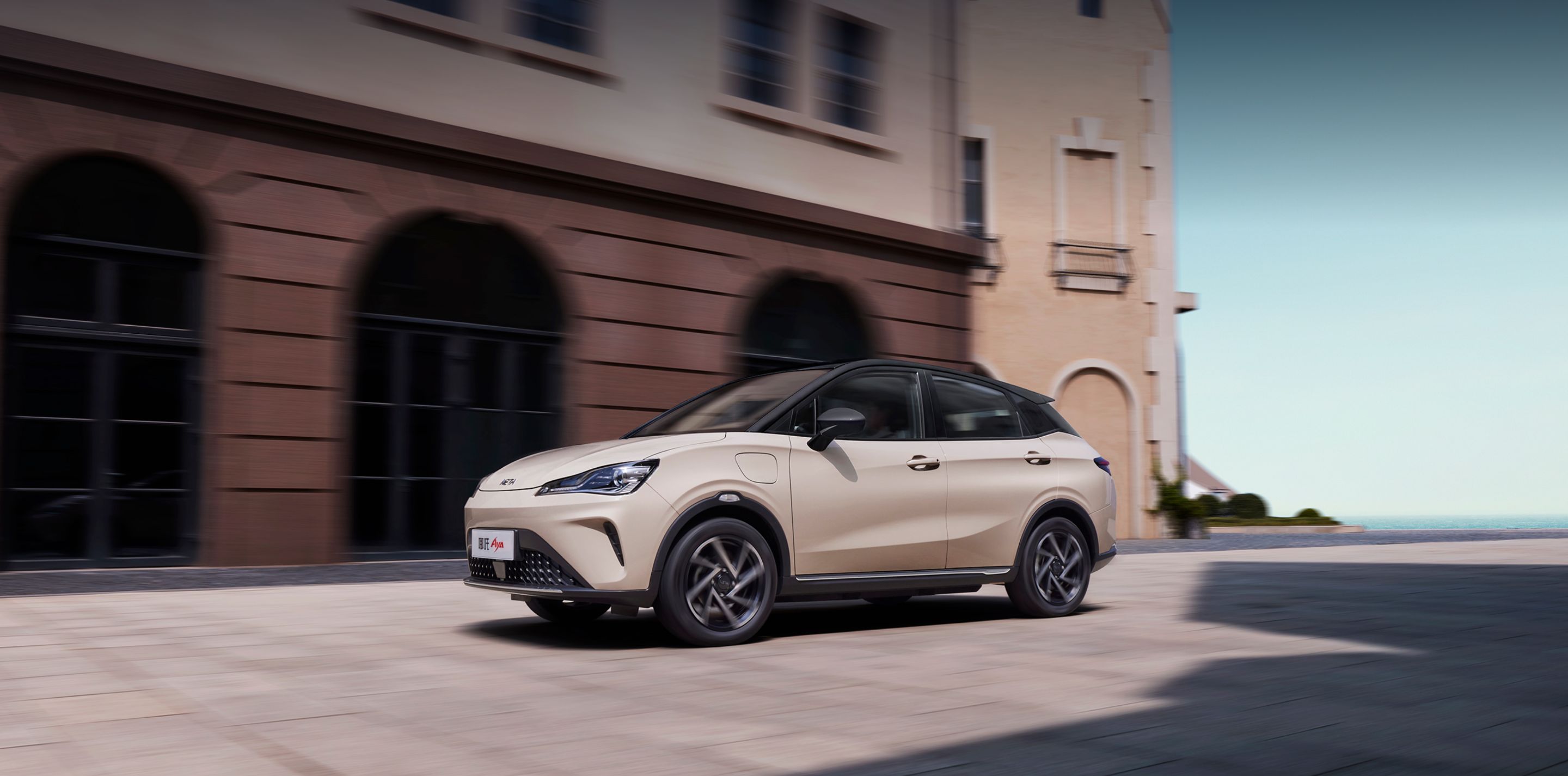 Lithium Battery Nezha AYA EV SUV 318KM 401KM Edition Comfortable Luxury