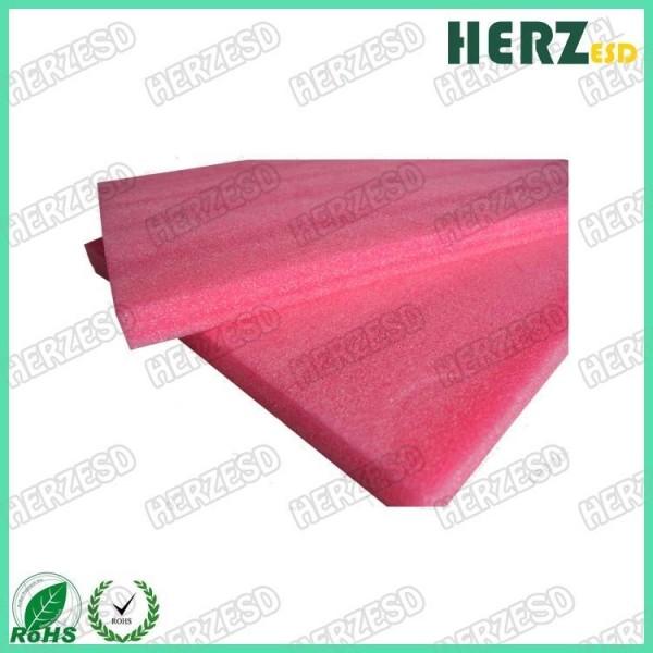 EPE Material Pink Anti Static Foam , Pink ESD Foam Density 20kg/M3 For Thermal