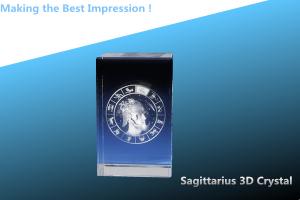 Wholesale sagittarius 3d crystal train/crystal mother's day gift/father's day crystal train/3d laser from china suppliers
