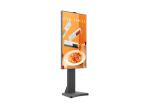 Outdoor 55 Inch Lcd Advertising Screen Floor Stand Advertising Digital Signage