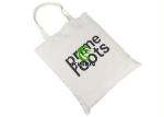 Recycled Cotton Canvas Tote Bag , Custom Printed Natural Cotton Tote Bags