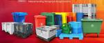 Light weight one time plastic pallets for transport and storage, Heavy duty