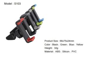 Wholesale 32 G Weight Cell Phone Car Mount Air Vent Car Mount Holder With Silicon Clip from china suppliers