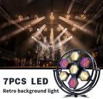 RGBW Color Night Bar KTV Beam Lighting Lamp for Home Party Christmas Disco