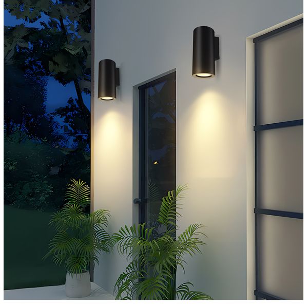 Simple Modern LED Up-Down Garden Wall Lamp IP65 Waterproof Moisture-Proof for Balcony Wall