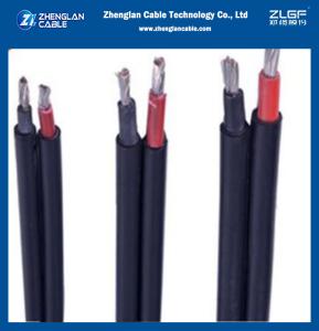 Wholesale IP68 Waterproof Copper Solar PV Cable 1500V Twin Extension With Connector 200m / Roll from china suppliers