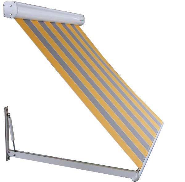 Patio Retractable Window Awnings Aluminium Drop Arm Awning