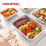 Food Storage Disposable Aluminum Foil Pan Microwave Oven Safe