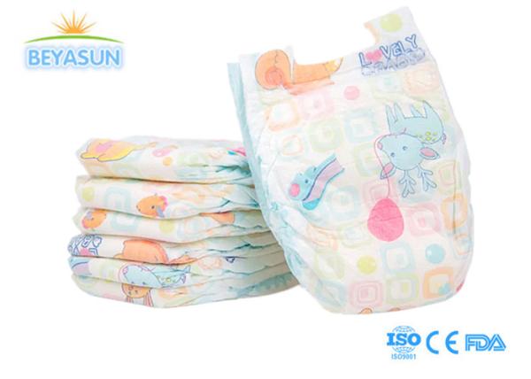 Unisex Customizaiton Disposable NB Size Baby Diapers Free Sample High Absorption