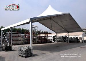Wholesale White High Peak Tents Wind Resistant , Custom Party Dome Tent from china suppliers