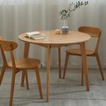 Solid Wood Dining Chair W44*D49*H80CM Oak Wood for Nordic Simple Design in Small