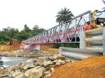 Military Modular Steel Bridge , Construction Pre-engineered Prefab Pedestrian