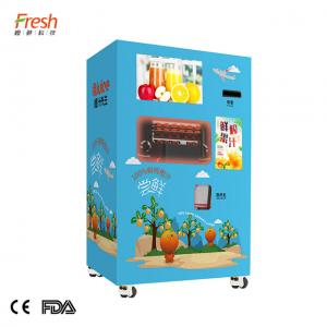 China freshness summer orange squeezer vending machine fresh fruit juice vending machine on sale