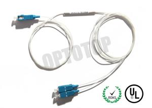 Wholesale MM OM 1 Multimode Fibre Optic Splitter 1 x 2 1310 nm Wavelength Low Excess Loss from china suppliers