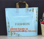 Soft Loop Handle Plastic Bag With Custom Logo Shopping Bag For Clothing