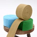 20mm*50y Herringbone Woven Cotton Ribbon For Garment Accessories Webbing