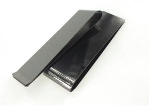 Wholesale Custom Metal Stamping Parts Black Polished U Stainless Steel Belt Clip from china suppliers