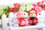 Original A Grade Chipset Customized Cute Monkey PVC Cartoon USB Flash Drives