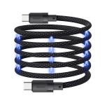 USB C To USB C Magnetic Cables 100W 1m 480Mbps ES-X53 Series