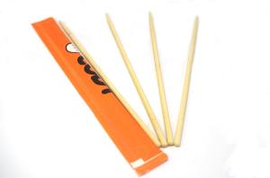 Wholesale Customized Package Round Sushi Bamboo Chopsticks Disposable Utensils from china suppliers