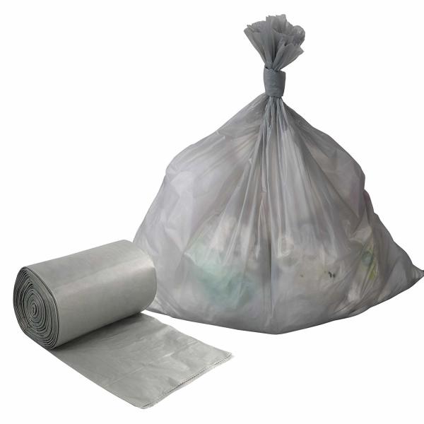 40 % Bio Based Biodegradable Disposable Bags 1 Or 2 Color Printing Anti