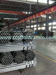 Q235 Q345 hot dip galvanized,painted, black pipe for sell, 48.3*3.2mm with