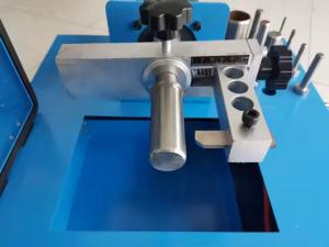 Wholesale 12v Voltage Blue Color Car Lading 35kg Hose Skiving Machine 2 Inch Motor Power 0.4kw for Benefit/Hose Peeling Machine from china suppliers