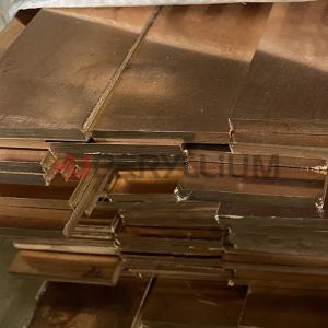 Wholesale CDA 172 Beryllium Copper Plate 6x25x500mm TD02 Temper For Oil Process Platform from china suppliers