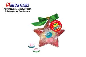Wholesale Seasonal candy Christmas tree and star smile candy for promotion from china suppliers