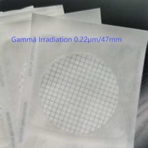 Wholesale 0.22um 47mm Sterile MCE CN-CA Microporous Filter Membrane For Microbial Limit Test Individual Packed from china suppliers