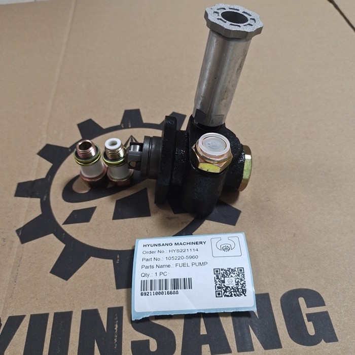 Fuel Feed Pump 105220-5960 For Excavator PC200-6 6D95 6D102 Engine