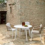 Mail Packing N Modern Design Outdoor Furniture with Back Support and Rope Detail