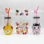 1L Liquid Spout Pouch VMPET Stand Up Pouch With Spout Packaging