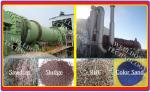 Titanium Industrial Rotary Dryer , 1 - 80Ton Sawdust Rotary Drum Dryer