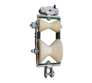 Wholesale SH2 - OPGW1 Optical Fiber Cable Tools Fiber Cable Double Pulley Nylon Material from china suppliers
