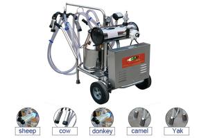 China Diesel Engine Mobile Cow Portable Milking Machine Electric Goat Vacuum Pump on sale