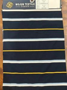 Wholesale Easy Care And High Quality Clean Comfortable Striped Knit Fabric For Polo Shirt from china suppliers