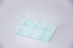 17.5x13x6cm Green Glitter Clear Aesthetic Desk Organizer