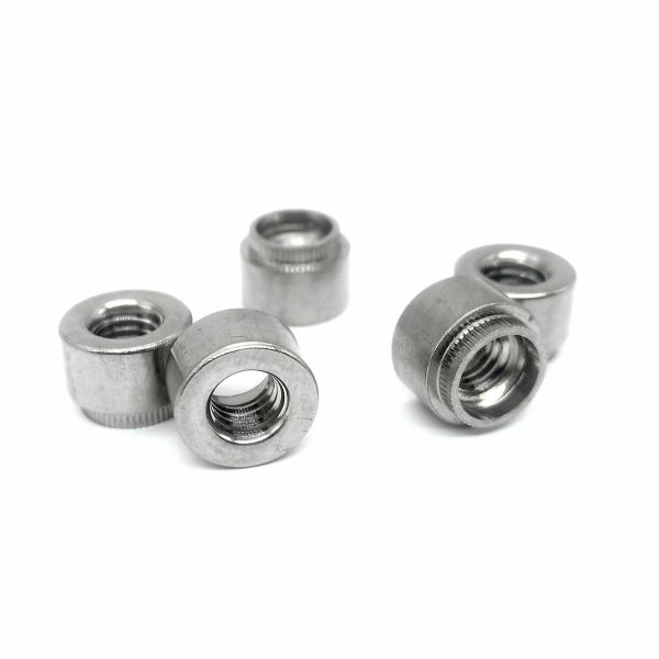 Steel Zinc Plated Insert Nut Clinch Nuts M5 Self Clinching Galvanized Flare In Nut