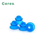 23*16*5 Mm Printing Machine Spare Parts Blue Rubber Sucker Precision Shaped
