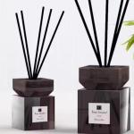 New Style Empty Square Aromatherapy Bottle with Lid High-Value Home Decorative