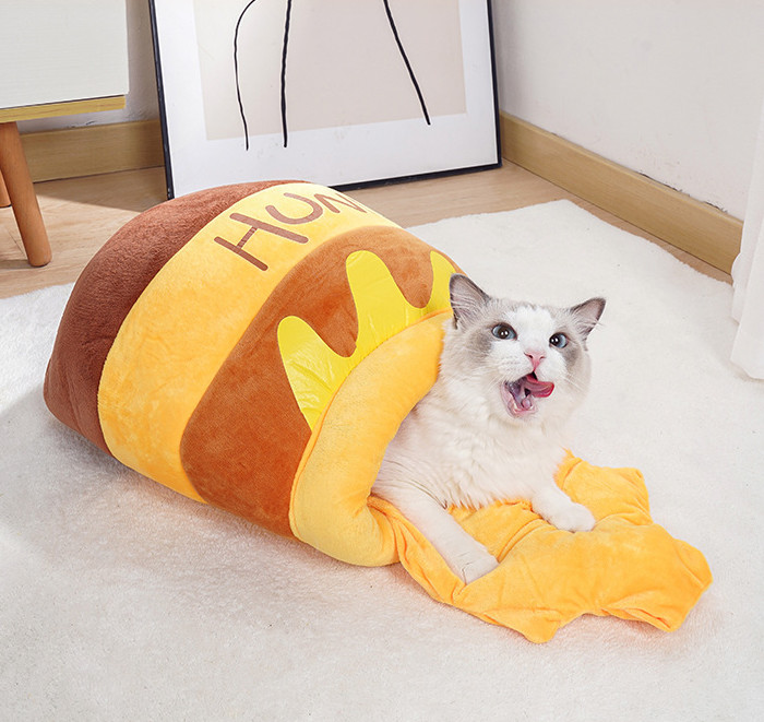 amazon cat bed cave