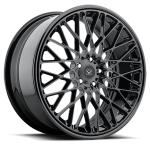Gloss Black Customised 2-Piece Forged Alloy Rims 17" For Audi S4 / 19" alloy