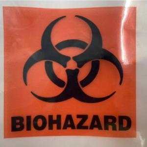 Wholesale Biohazard Specimen Bags 6x9.8in/15x25cm Laboratory Sample Bag With Biohazard Logo Printing from china suppliers