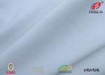 White 88% Nylon Polyester Spandex Fabric Haining Fengcai Polyamide Spandex