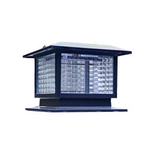 Wholesale Outdoor Modern Solar LED Pillar Lamp for Courtyard Park Lighting Input Voltage V 3.7V from china suppliers