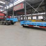 50 60 80 Ton Gooseneck Lowboy Semi Truck Trailer Excavator Lowbed Trailer Loader