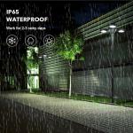 20w 30w 40w High Pole Led Solar Lights Outdoor Waterproof With Polycrystalline